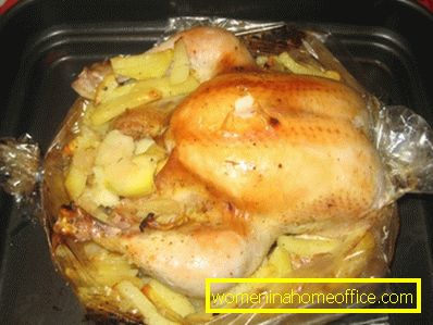 Csirke hüvely almával: recept