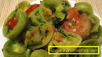 Zöld paradicsom koreai: gyors és ízletes